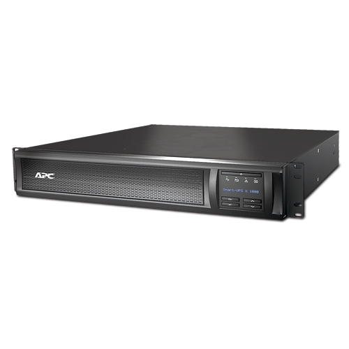 APC Smart-UPS X 1000VA/800W, Tower/RM 2U, Ext. Runtime, Line-Interactive, LCD, Out: 220-240V 8xC13 (2-gr. switched) , SmartSlot, USB, COM, EPO, HS User Replaceable Bat, Black, 1 year warranty (REP: SU