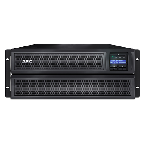 APC Smart-UPS X 3000VA/2700W, RM 4U/Tower, Ext. Runtime, Line-Interactive, LCD, Out: 220-240V 8xC13 (3-gr. switched) 3xC19, SmartSlot, USB, COM, EPO, HS User Replaceable Bat, Black, 1 year warranty