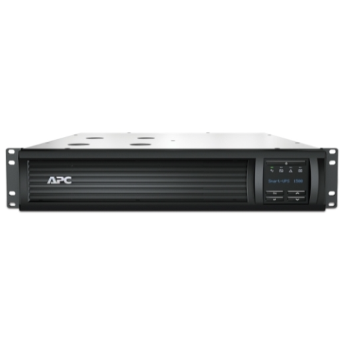 APC Smart-UPS 1500VA/1000W, RM 2U, Line-Interactive, LCD, Out: 220-240V 4xC13 (2-Switched), SmartSlot, USB, SmartConnect, Black, 1 year warranty (REP: SMT1500RMI2U)