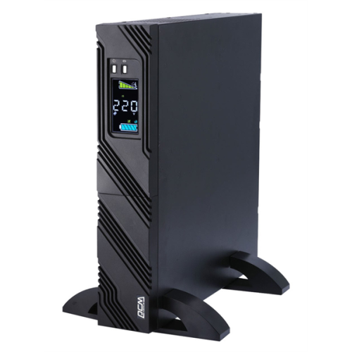 Powercom SMART KING PRO+, Line-Interactive, 3000VA/2400W, Rack/Tower, 8*IEC320-C13+ 1*C19, Serial+USB, SmartSlot (1152579)