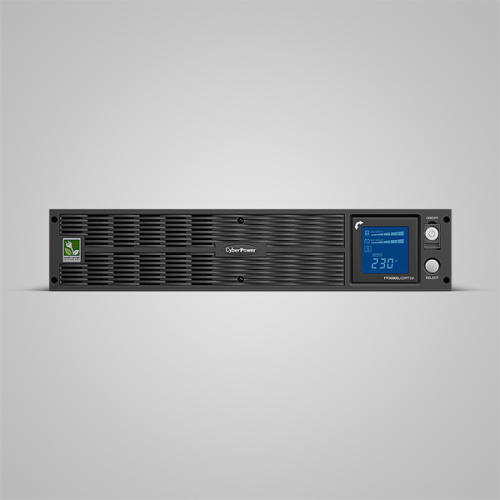 CyberPower PR3000ELCDRT2U Line-Interactive 3000VA/2700W USB/RS-232/Dry/EPO/SNMPslot/RJ11/45/ВБМ (9 IEC С13, 1 IEC C19)  EOL