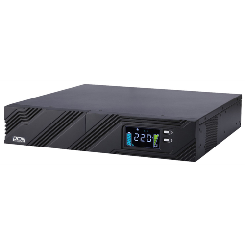 Powercom SMART KING PRO+, Line-Interactive, 3000VA/2400W, Rack/Tower, 8*IEC320-C13+ 1*C19, Serial+USB, SmartSlot (1152579)