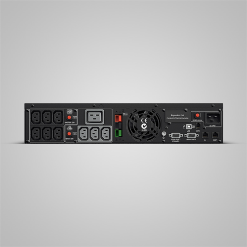 CyberPower PR3000ELCDRT2U Line-Interactive 3000VA/2700W USB/RS-232/Dry/EPO/SNMPslot/RJ11/45/ВБМ (9 IEC С13, 1 IEC C19)  EOL
