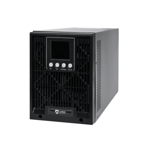 Сайбер Электро ЭКСПЕРТ-1000 Онлайн, Напольное исполнение 1000ВА/800Вт. USB/RS-232/SNMPslot (2 EURO + 1 IEC С13) (12В /7Ач. х 2)