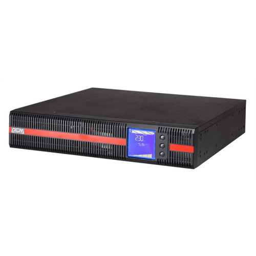 Powercom MACAN SE, On-Line, 1500VA/1500W, Rack/Tower, 6*IEC320-C13, LCD, Serial+USB, SmartSlot, подкл. доп. Батарей (1168817)