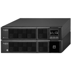 Systeme Electric Smart-Save Online SRV, 1000VA/900W, On-Line, Extended-run, Rack/Tower 4U(2U PM + 2U Battery), LCD, Out: 6xC13, SNMP Intelligent Slot, USB, RS-232