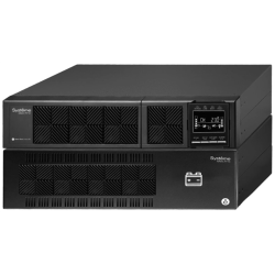 Systeme Electric Smart-Save Online SRT, 6000VA/6000W, On-Line, Extended-run, Rack 2U+3U(Tower convertible), LCD, Out: Hardwire, SNMP Intelligent Slot, USB, RS-232, Pre-Inst. Web/SNMP