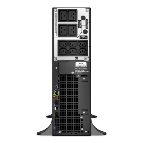 APC Smart-UPS SRT, 5000VA/4500W, On-Line, Extended-run, Black, Tower (Rack 3U convertible), Pre-Inst. Web/SNMP, with PC Business