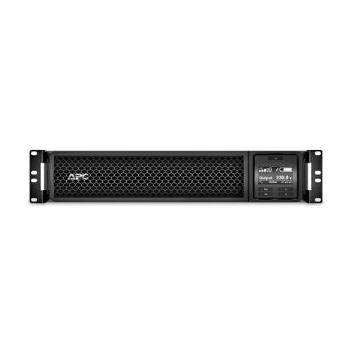 APC Smart-UPS SRT RM, 3000VA/2700W, On-Line, Extended-run, Rack 2U, Black, 1 year warranty