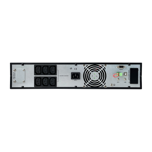 IRBIS UPS Online  1000VA/900W, LCD,  6xC13 outlets, USB, RS232, SNMP Slot, Rack mount (2U) / Tower, 2 year warranty