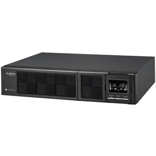 Systeme Electric Smart-Save Online SRV, 2000VA/1800W, On-Line, Rack 2U(Tower convertible), LCD, Out: 6xC13, SNMP Intelligent Slot, USB, RS-232