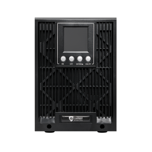 Сайбер Электро ЭКСПЕРТ-1000 Онлайн, Напольное исполнение 1000ВА/800Вт. USB/RS-232/SNMPslot (2 EURO + 1 IEC С13) (12В /7Ач. х 2)