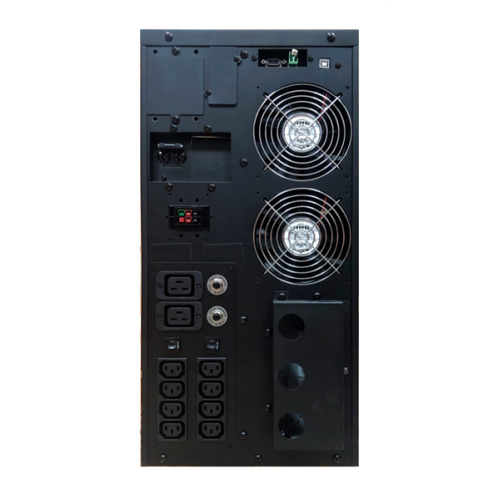 Powercom MACAN, On-Line, 10000VA/10000W, Tower, IEC Terminal + IEC320 8*C13+2*C19, Serial+USB, SNMP Slot (1439708)