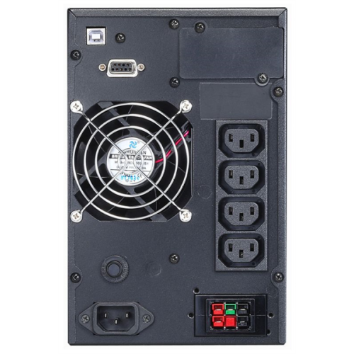 Powercom MACAN, On-Line, 1000VA/1000W, Tower, 4*IEC320-C13, Serial+USB, SNMP Slot (1034861)