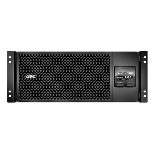 APC Smart-UPS SRT RM, 6000VA/6000W, On-Line, Extended-run, Rack 4U (Tower convertible), Pre-Inst. Web/SNMP, with PC Business, Black, 1 year warranty