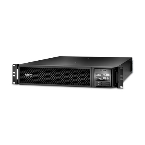 APC Smart-UPS SRT RM, 3000VA/2700W, On-Line, Extended-run, Rack 2U, user repl. batt.,LCD,USB,SmartSlot,with PC Business,Black, Pre-Inst. Web/SNMP, 1 year warranty