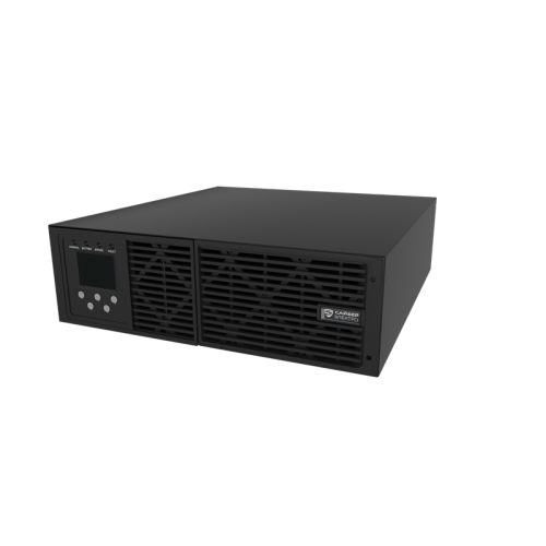 Сайбер Электро ЭКСПЕРТ-10000Р Онлайн, Стойка/Напольный 10000ВА/9000Вт. USB/RS-232/SNMP Slot/EPO Клеммная колодка (1) (12В /9Ач. х 16) 3U+3U