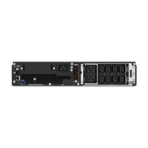 APC Smart-UPS SRT RM, 3000VA/2700W, On-Line, Extended-run, Rack 2U, Black, 1 year warranty