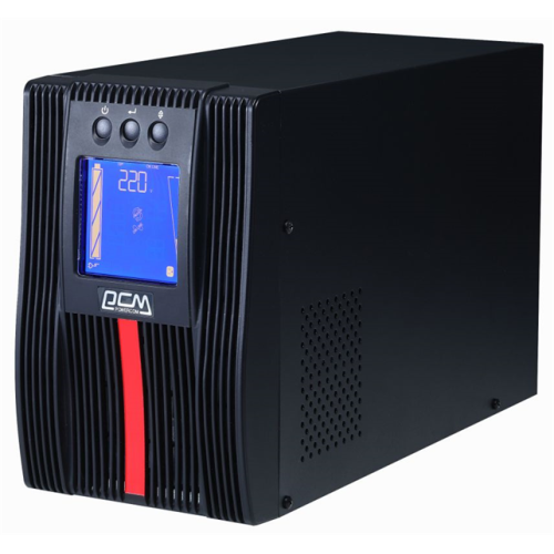 Powercom MACAN, On-Line, 1000VA/1000W, Tower, 4*IEC320-C13, Serial+USB, SNMP Slot (1034861)
