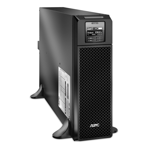 APC Smart-UPS SRT, 5000VA/4500W, On-Line, Extended-run, Black, Tower (Rack 3U convertible), Pre-Inst. Web/SNMP, with PC Business