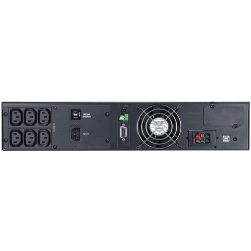 Powercom MACAN SE, On-Line, 1500VA/1500W, Rack/Tower, 6*IEC320-C13, LCD, Serial+USB, SmartSlot, подкл. доп. Батарей (1168817)