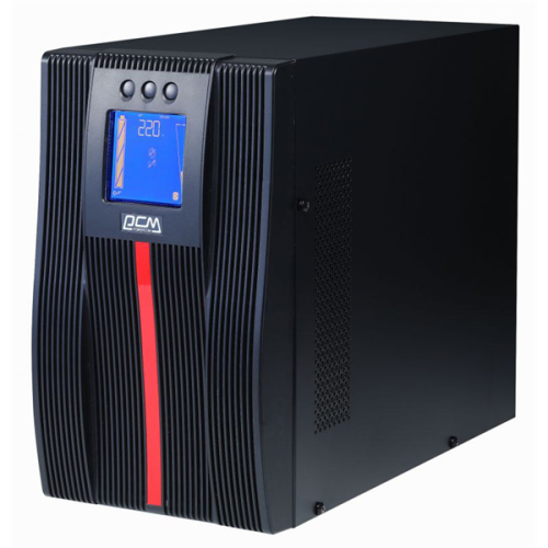 Powercom MACAN, On-Line, 1500VA/1500W, Tower, 6*IEC320-C13, Serial+USB, SNMP Slot (1186436)