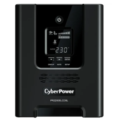 CyberPower PR2200ELCDSL Line-Interactive 2200VA/1980W USB/RS-232/EPO/SNMPslot (8 IEC С13, 1 IEC C19)