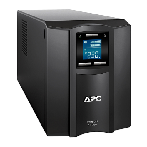 APC Smart-UPS C 1000VA/600W, 230V, Line-Interactive, LCD (REP.SC1000I), 1 year warranty