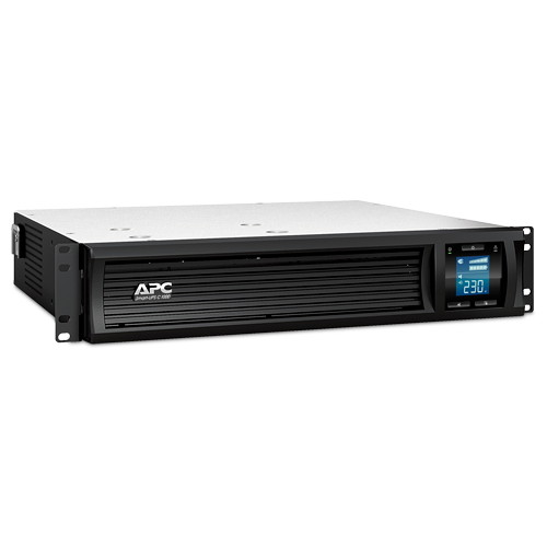 APC Smart-UPS C 1000VA/600W, 2U RackMount, 230V, Line-Interactive, LCD (REP.SC1000I), 1 year warranty