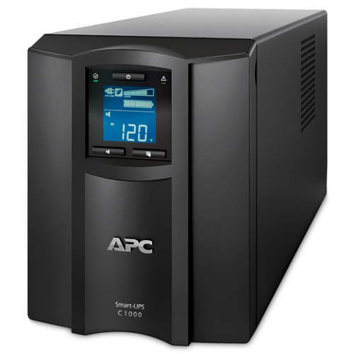 APC Smart-UPS C 1000VA/600W, 230V, Line-Interactive, LCD (REP. SMC1000I), 1 year warranty