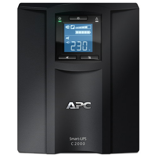 APC Smart-UPS C 2000VA/1300W, 230V, Line-Interactive, LCD, 1 year warranty