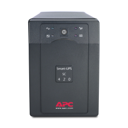 APC Smart-UPS 420VA/260W, 230V, Line-Interactive, Data line surge protection, Hot Swap User Replaceable Batteries, PowerChute, 1 year warranty