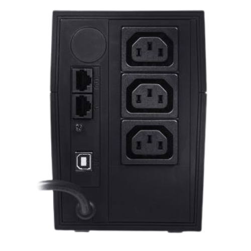 Powercom Raptor, Line-Interactive, 1000VA / 600W, Tower, 3*IEC320-C13, USB (792817)