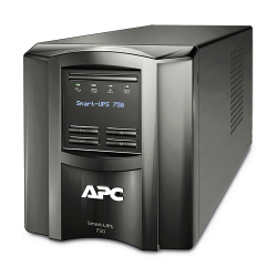 APC Smart-UPS 750VA/500W, Line-Interactive, LCD, Out: 220-240V 6xC13, SmartSlot, USB, HS User Replaceable Bat, Black, 1 year warranty (REP: SUA750I)