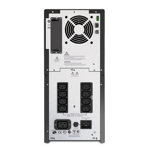 APC Smart-UPS 2200VA/1980W, Line-Interactive, LCD, Out: 220-240V 8xC13 (4-Switched) 1xC19, SmartSlot, EPO, HS User Replaceable Bat, Black, 3(2) y.war.(REP: SUA2200I)