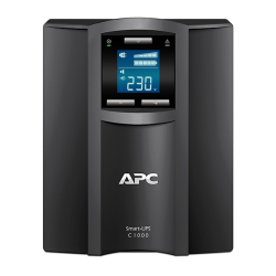 APC Smart-UPS C 1000VA/600W, 230V, Line-Interactive, LCD (REP.SC1000I), 1 year warranty