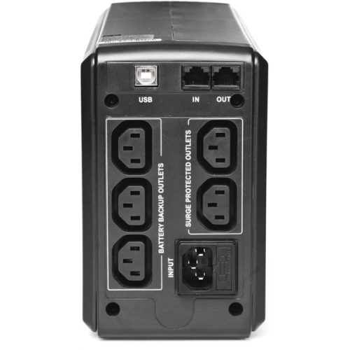 Powercom Smart King Pro+ SPT-700, Line-Interactive, 700VA/560W, Tower, 5*IEC320-C13 (2 surge & 3 batt), black (1154033)