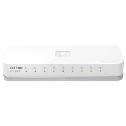 D-Link Unmanaged Switch 8x100Base-TX, plastic case