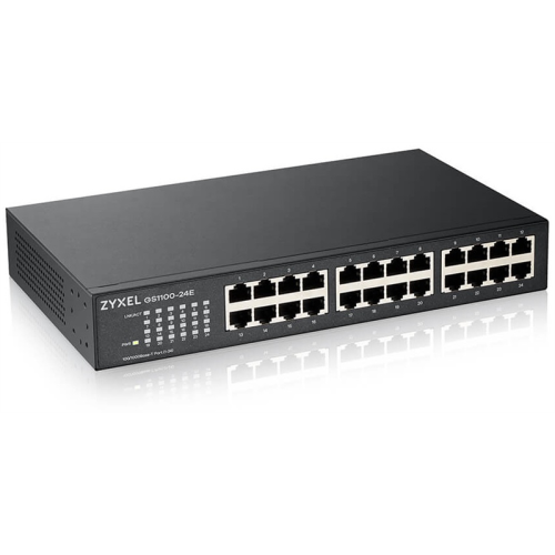 Коммутатор Zyxel GS1100-24E, 24xGE, rack 19