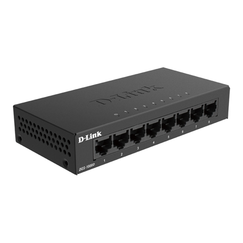 D-Link Unmanaged Switch 8x1000Base-T, metal case