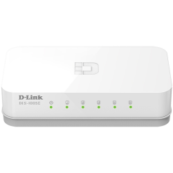 D-Link Unmanaged Switch 5x100Base-TX, plastic case