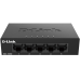 D-Link Unmanaged Switch 5x1000Base-T, metal case
