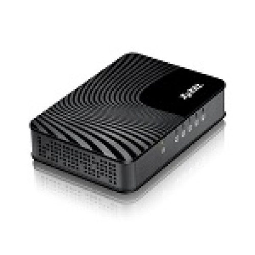 Коммутатор Zyxel GS-105S v2, 5 портов 1000 Мбит/с, настольный, c приоритетными портами