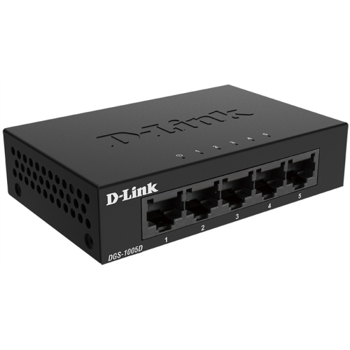 D-Link Unmanaged Switch 5x1000Base-T, metal case