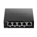 D-Link Unmanaged Switch 5x100Base-TX (4x100Base-TX PoE), PoE Budget 60W, metal case