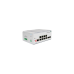 ORIGO Unmanaged Industrial Switch 8x1000Base-T PoE, 2x1000Base-X SFP, PoE Budget 185W, Surge 4KV, -40 to 75°C