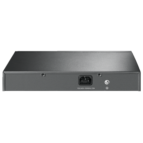 TP-Link TL-SG1008MP, 8-портовый гигабитный PoE+ коммутатор, 8 гигабитных портов RJ45, 8 портов с поддержкой PoE+, 802.3af/at, бюджет PoE+ до 153 Вт, стальной корпус монтируемый в 13' стойку