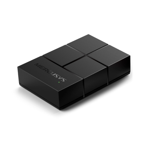 MERCUSYS 5-портовый гигабитный настольный коммутатор, 5 гигабитных портов, пластиковый корпус