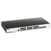 D-Link Managed L2 Switch 24x1000Base-T, 4x1000Base-X SFP, Surge 6KV, CLI, RJ45 Console, RPS, Dying Gasp