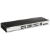 D-Link Smart  L2 Switch 24х1000Base-T, 4хCombo 1000Base-T/SFP, Compact CLI